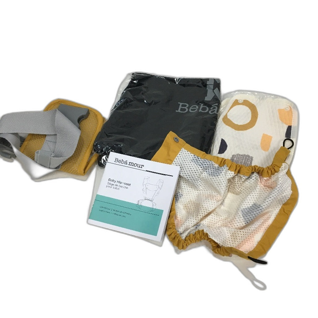 Bebamour Mesh Baby Carrier Foldable Air Yellow 0-36 Months TC2G NEW