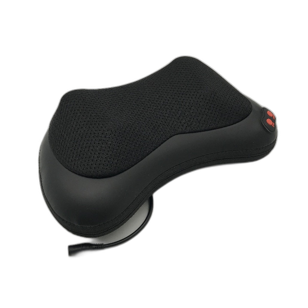 Shiatsu Neck & Back Massager Pillow With Heat Adjustable Speed DC12V 24W 50-60Hz