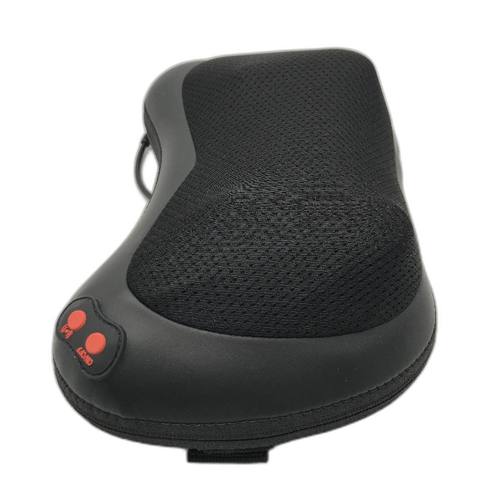 Shiatsu Neck & Back Massager Pillow With Heat Adjustable Speed DC12V 24W 50-60Hz
