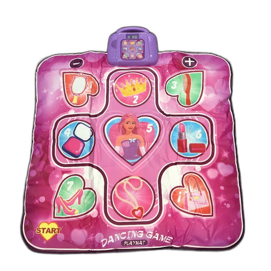 Dancing Playmat Toy Touch Sensitive LED Scoreboard & Light Built In Songs NEW