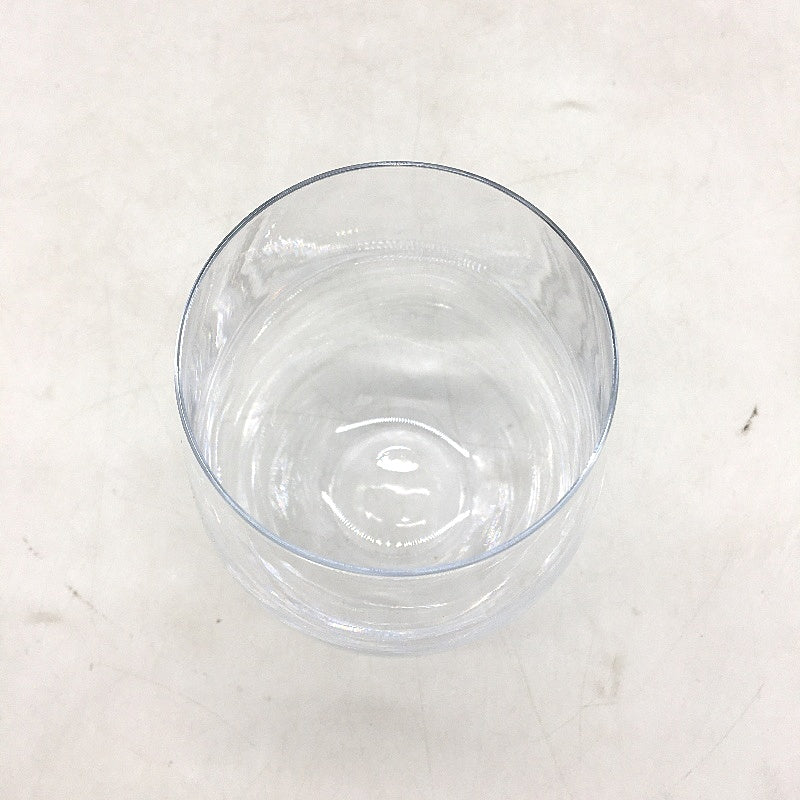 Set Of 6 Pieces Stemless Clear Wine Glasses Luxury Glassware NEW