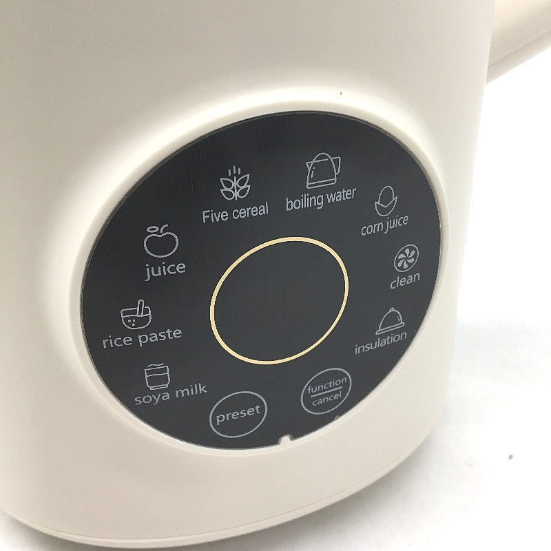 Soybean Milk Breaker No Soak Beans & Filter 220V 50Hz White KC-6108A NEW