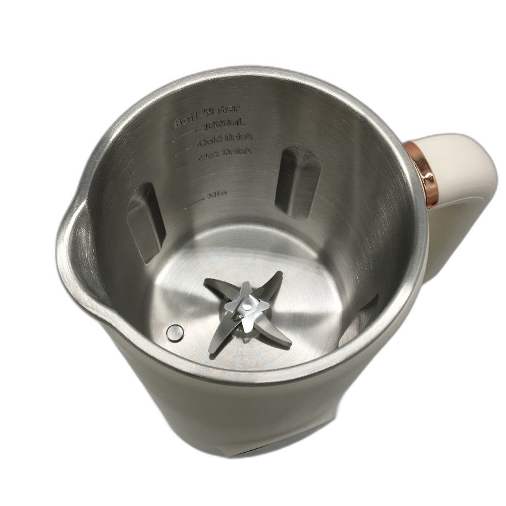 Soybean Milk Breaker No Soak Beans & Filter 220V 50Hz White KC-6108A NEW