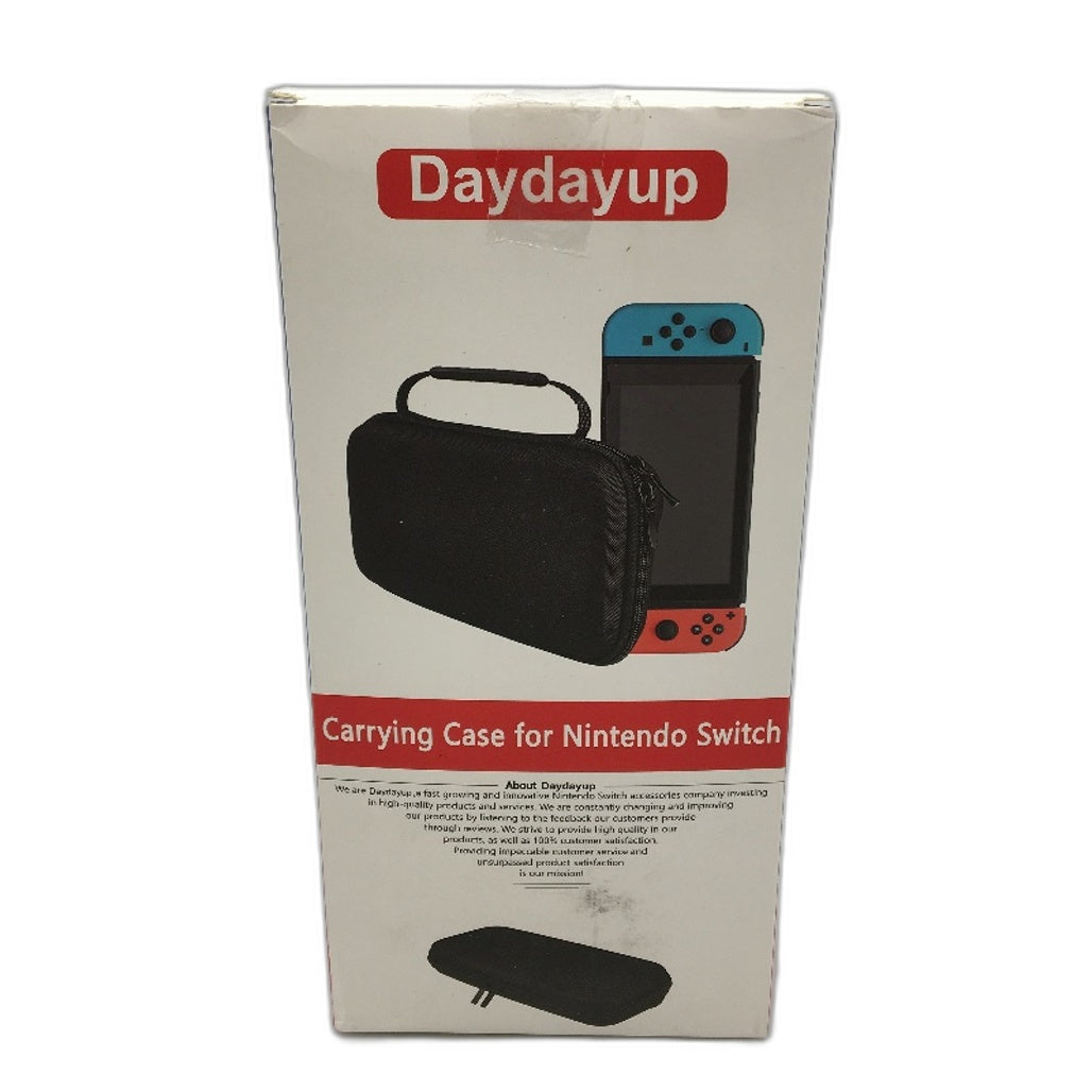 Daydayup Switch Console and Accessories Hard Shell Black Carrying Case NEW