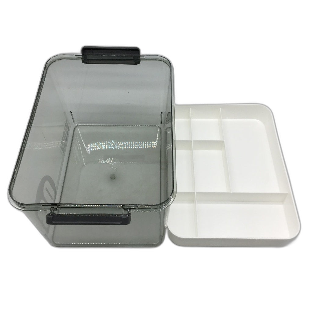 8 Compartment 2 Layer Large Capacity Medicine Storage Box with Handles NEW