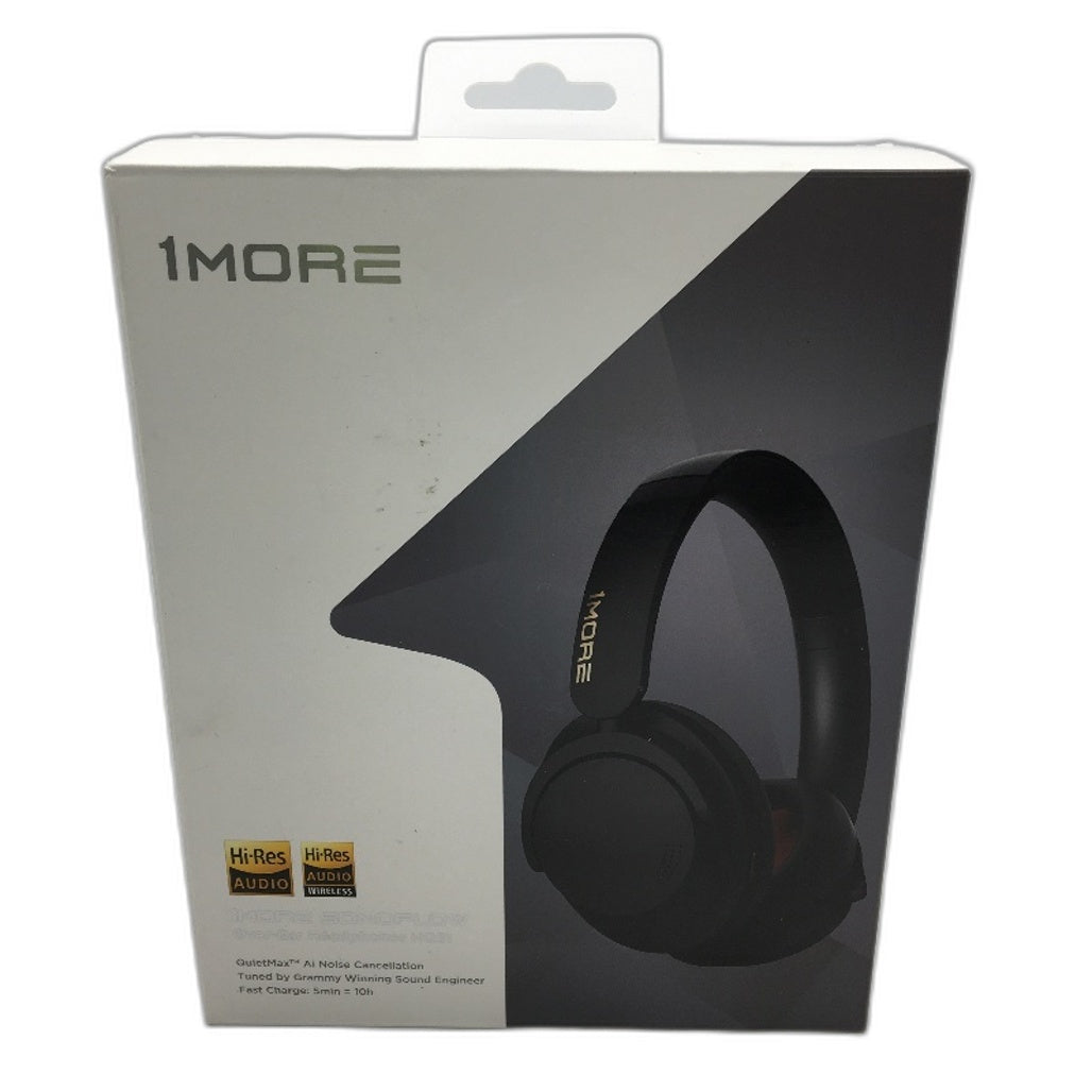 1MORE HQ51 SonoFlow Over Ear Wireless Noise Cancelling Headphones in Black NEW