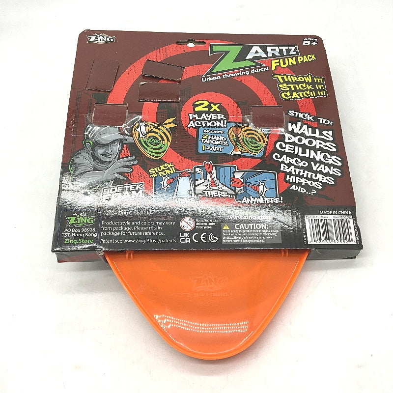 Zing Zart Softek Foam Dart Game & Crane Beach Football Pack Ages 8+ NEW