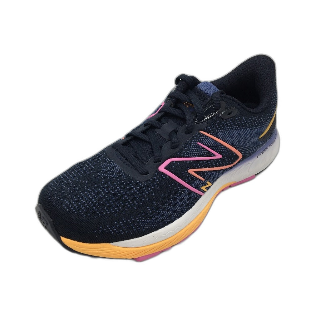 New Balance Fresh Foam Navy & Neon Running Shoes W880M12 Ladies Size US 7.5 NEW