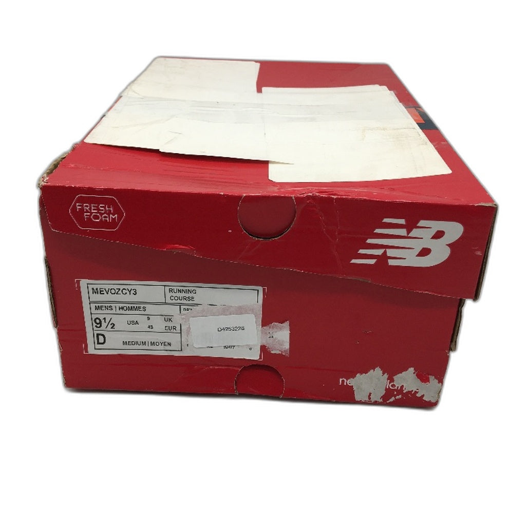 New Balance Fresh Foam Grey Running Sneaker Shoes MEVOZCY3 Mens Size US 9.5 NEW