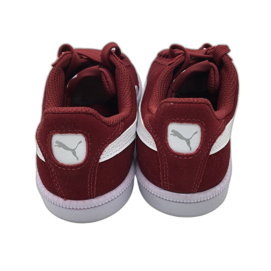 PUMA  Smash Suede Red Sneakers Shoes Ladies Size US 5.5 EU 37.5 NEW