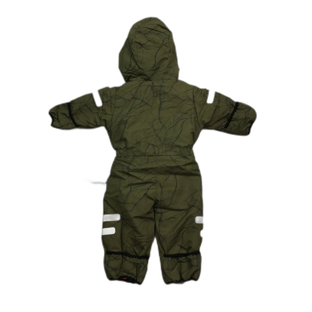XTM ReFlex Core Waterproof Moss Marble Kioko II Hooded Snow Suit Kids Sz 0 NEW