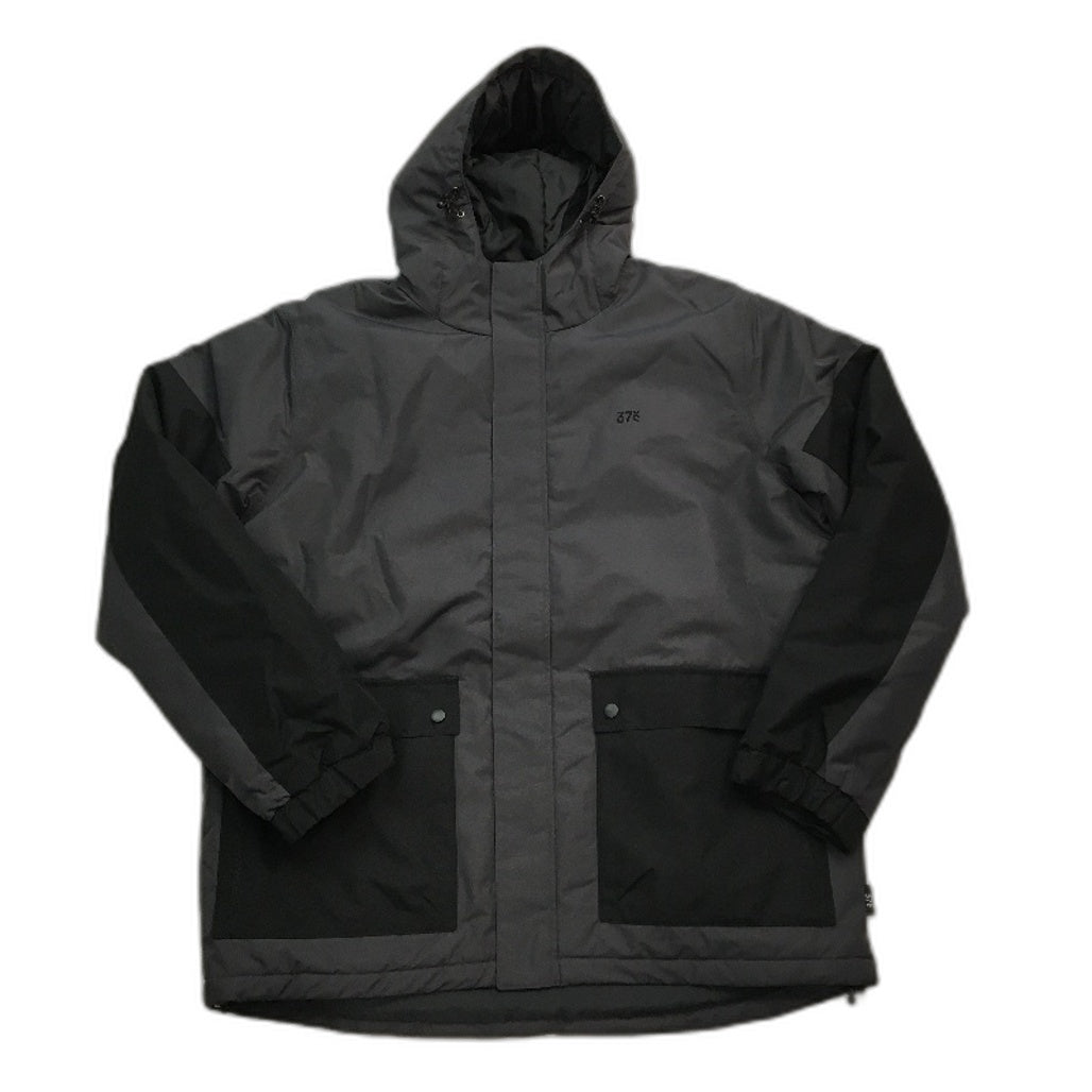 37 Degrees Carve Snow Waterproof & Breathable Grey Black Jacket Mens Sz 2XL NEW