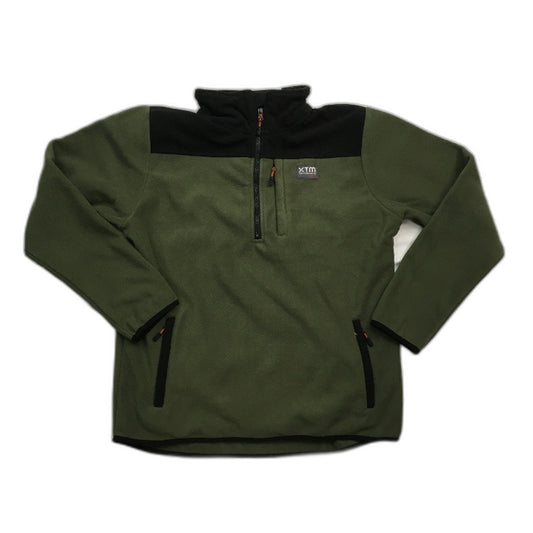 XTM Performance Solo Winter Moss Water Repellent Fleece Jumper Mens Size M NEW