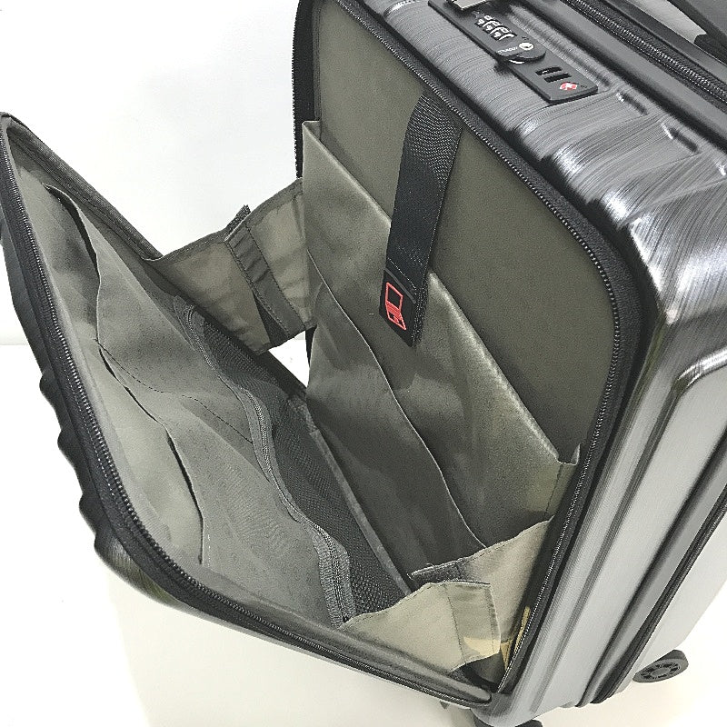 TydeCkare 20 Inch Dark Grey Carry On Travel Luggage Suitcase With TSA Lock NEW