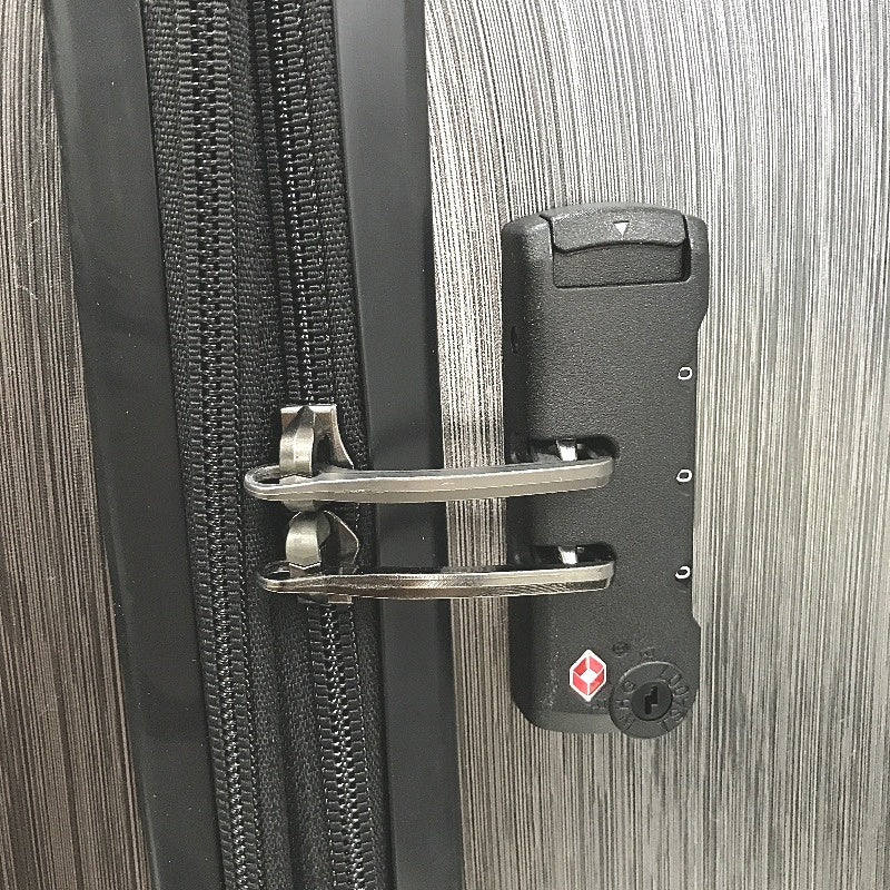 TydeCkare 28 Inch Dark Grey Expandable Travel Luggage Suitcase With TSA Lock NEW