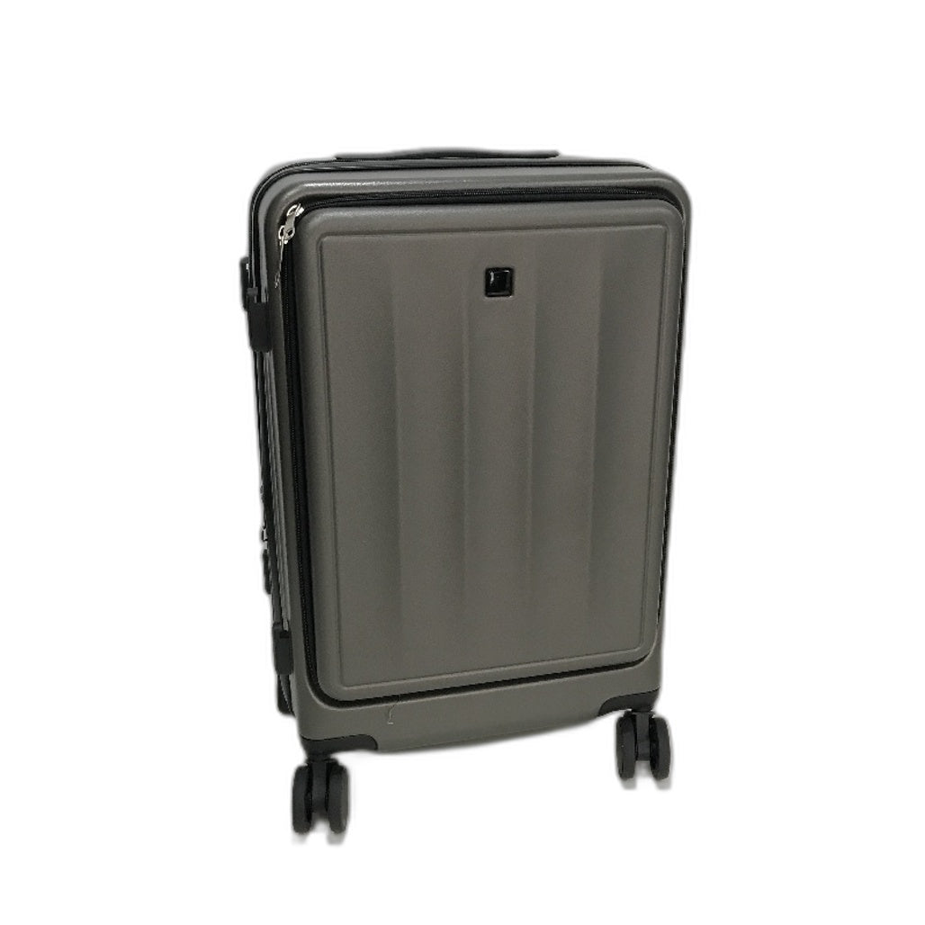 Slimbridge 20 Inch Grey Carry On Travel Luggage Suitcase With TSA Lock NEW