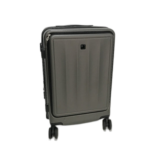 Slimbridge 20 Inch Grey Carry On Travel Luggage Suitcase With TSA Lock NEW