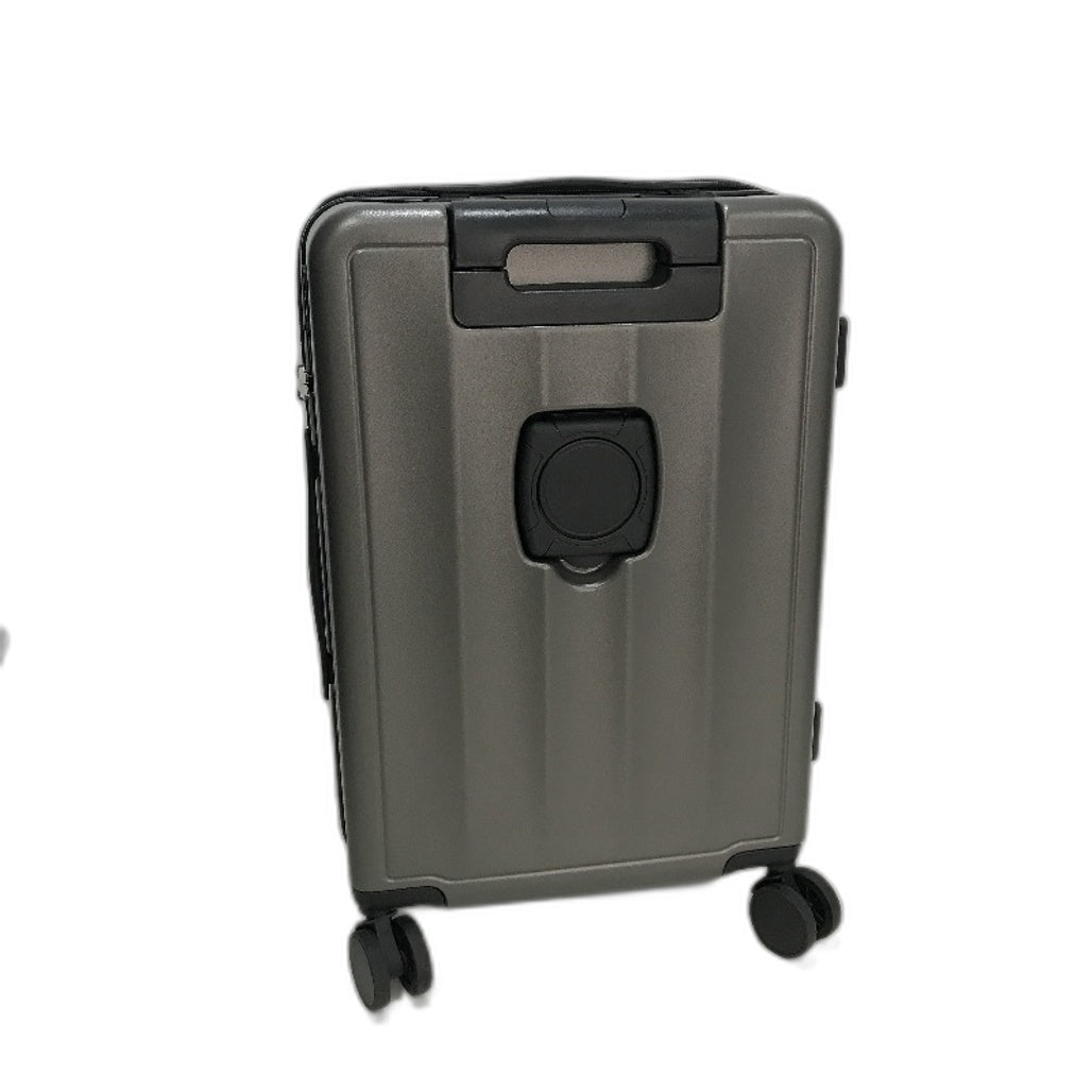 Slimbridge 20 Inch Grey Carry On Travel Luggage Suitcase With TSA Lock NEW