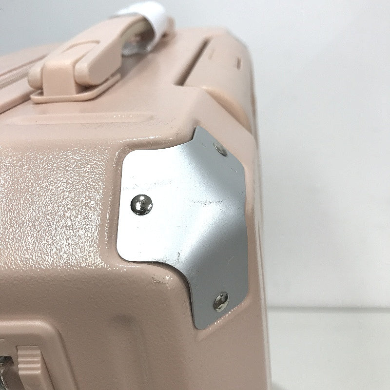 LIODUX 20 Inch Pink Hardshell Carry On Travel Luggage Suitcase With Lock
