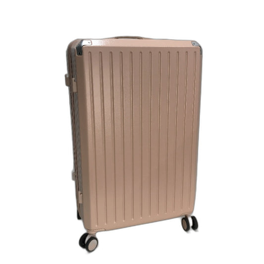 LIODUX 28 Inch Pink Hardshell Carry On Travel Luggage Suitcase With Lock