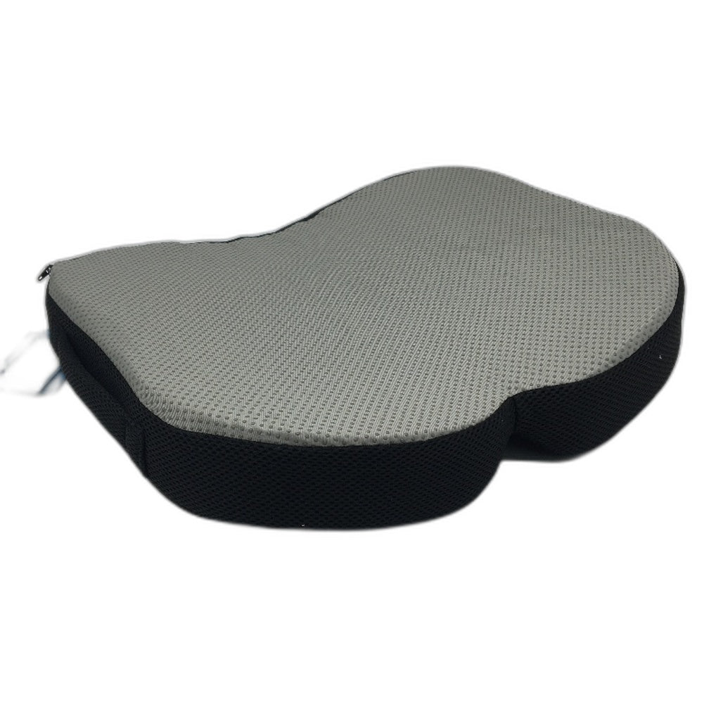 TravelEase Black Mesh Memory Foam Seat Chair Support Cushion Comfort Pillow