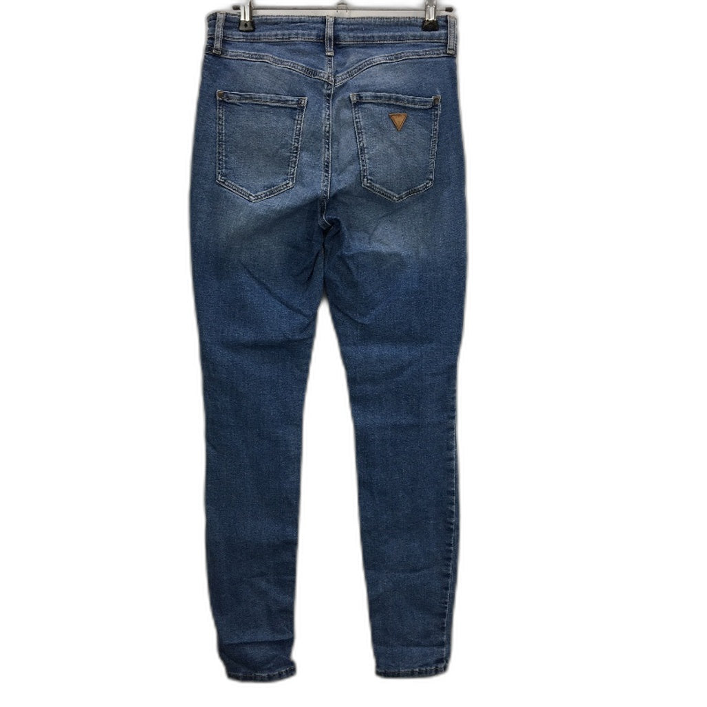 Guess Los Angeles Blue Washed 1981 Skinny Denim Jeans Ladies Size 27 RG