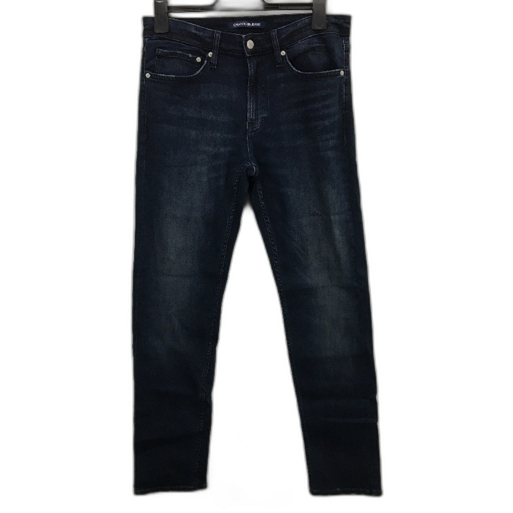 Calvin Klein Navy Blue Skinny Denim Jeans Mens Size W31 L32