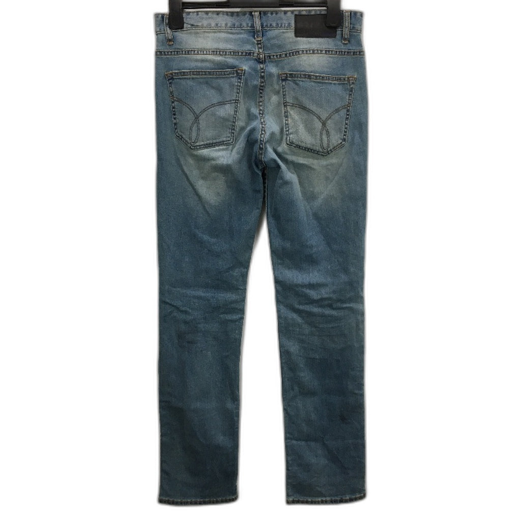 Calvin Klein Blue Mid Rise Straight Leg Denim Jeans Ladies Size W30 L32