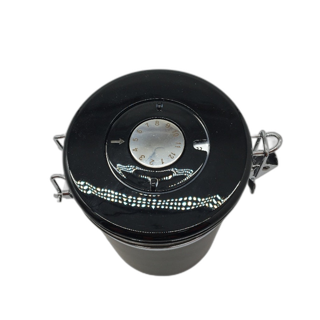 Airtight Coffee Beans Tea Sugar Storage Canister Container With Measuring Scoop