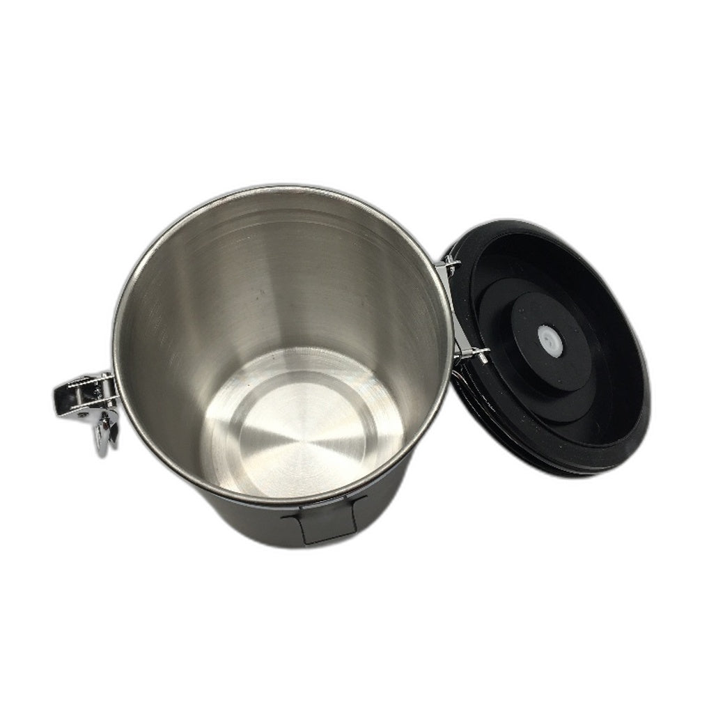Airtight Coffee Beans Tea Sugar Storage Canister Container With Measuring Scoop
