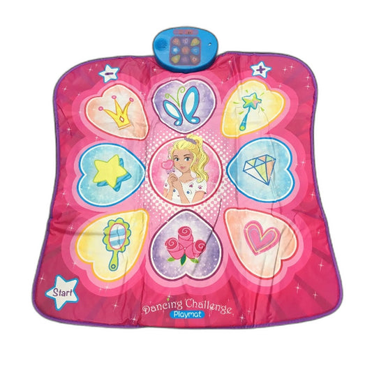 Dancing Challenge Playmat Dance Mat Electronic Music Educational Toy Pink Age 3+