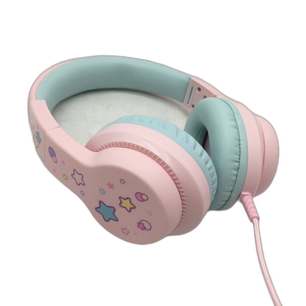 iClever IC-HS19 Kids Over Ear Foldable Headphone 85 dBA Safe Volume Limit Age 3+