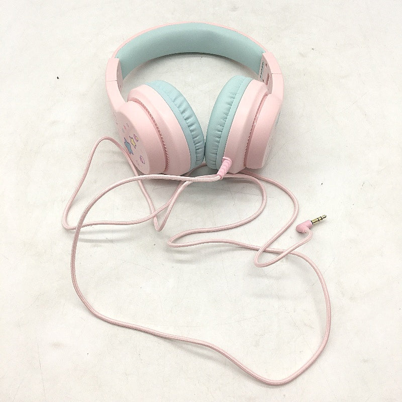 iClever IC-HS19 Kids Over Ear Foldable Headphone 85 dBA Safe Volume Limit Age 3+