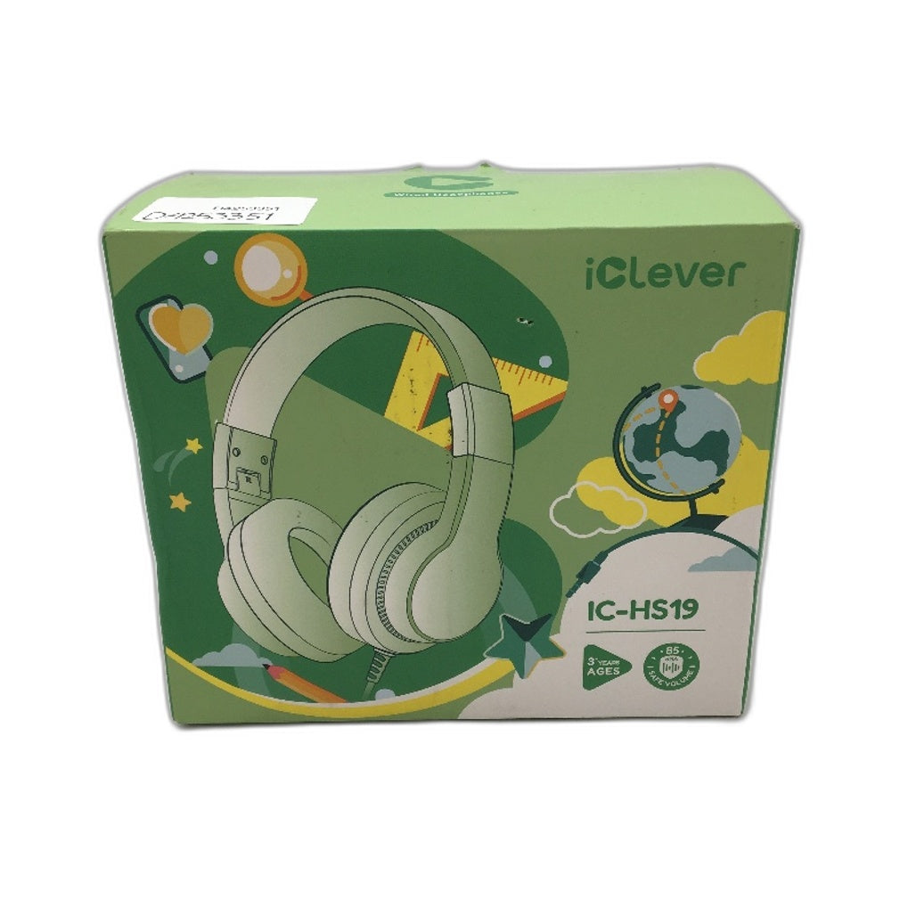 iClever IC-HS19 Kids Over Ear Foldable Headphone 85 dBA Safe Volume Limit Age 3+