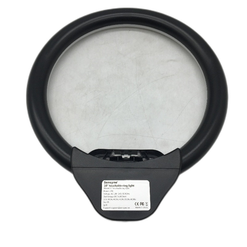 Sensyne 10 Inch LED Ring Light With Extendable Tripod Stand & Phone Holder NEW