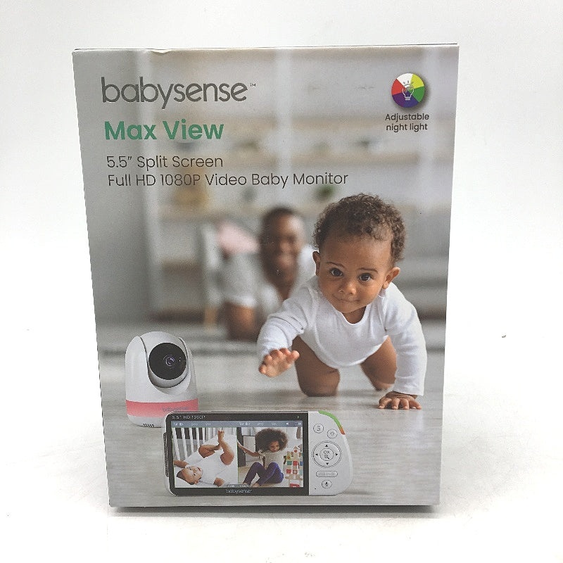 Babysense 5.5 Inch 1080P Full HD Splitable Screen Baby Monitor Camera With Audio