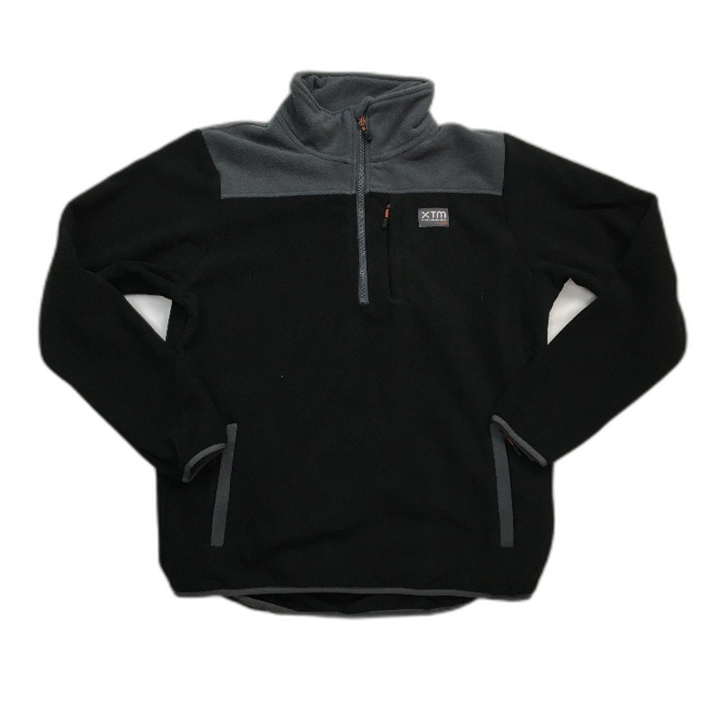 XTM Performance Solo Winter Black Water Repellent Fleece Jumper Mens Size S NEW