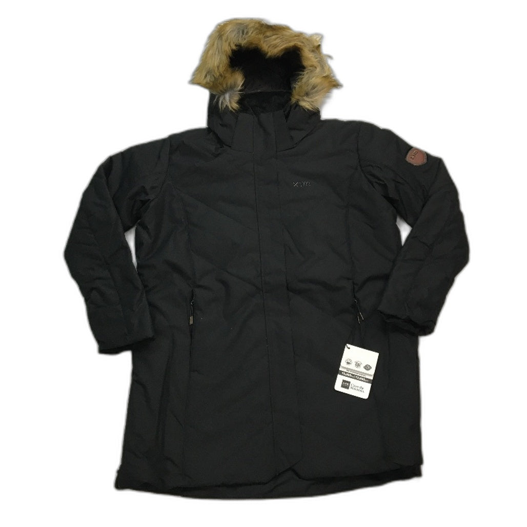 XTM ReFlex Duro Waterproof Black Montana Removable Hood Jacket Ladies Sz 16 NEW