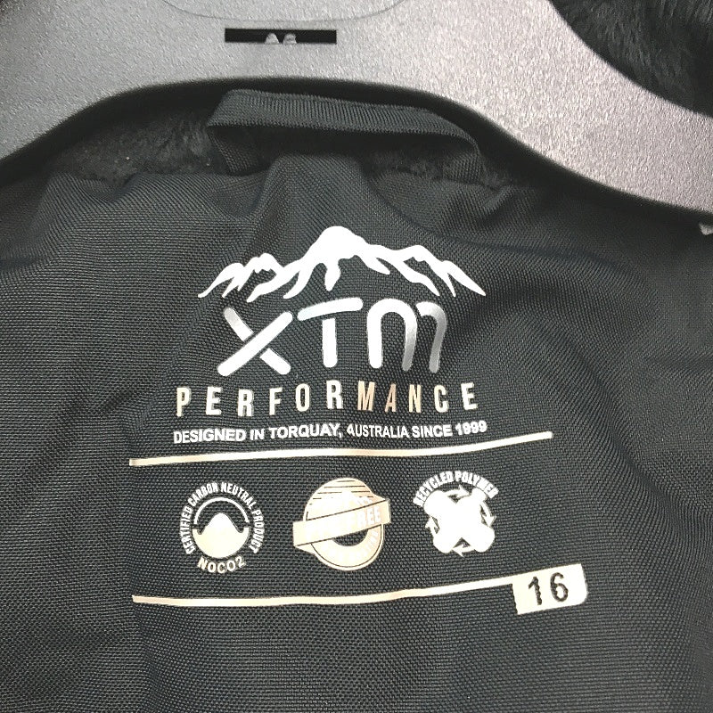 XTM ReFlex Duro Waterproof Black Montana Removable Hood Jacket Ladies Sz 16 NEW