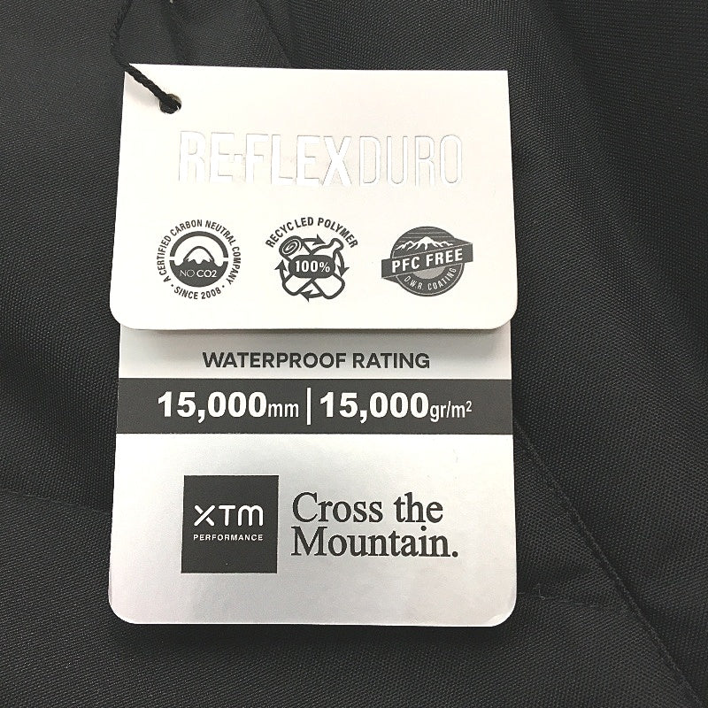 XTM ReFlex Duro Waterproof Black Montana Removable Hood Jacket Ladies Sz 16 NEW