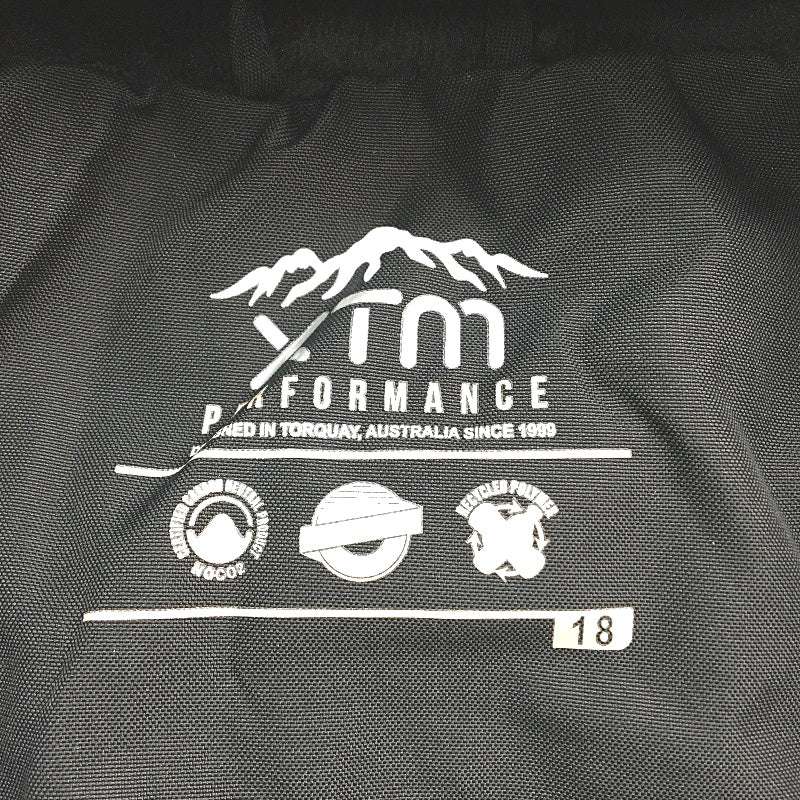 XTM ReFlex Duro Waterproof Black Montana Removable Hood Jacket Ladies Sz 18 NEW