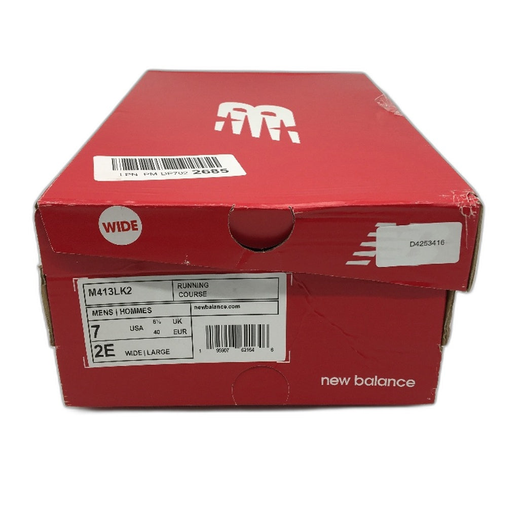 New Balance Fresh Foam Black Running Sneakers M413LK2 Mens WIDE Sz US 7 NEW
