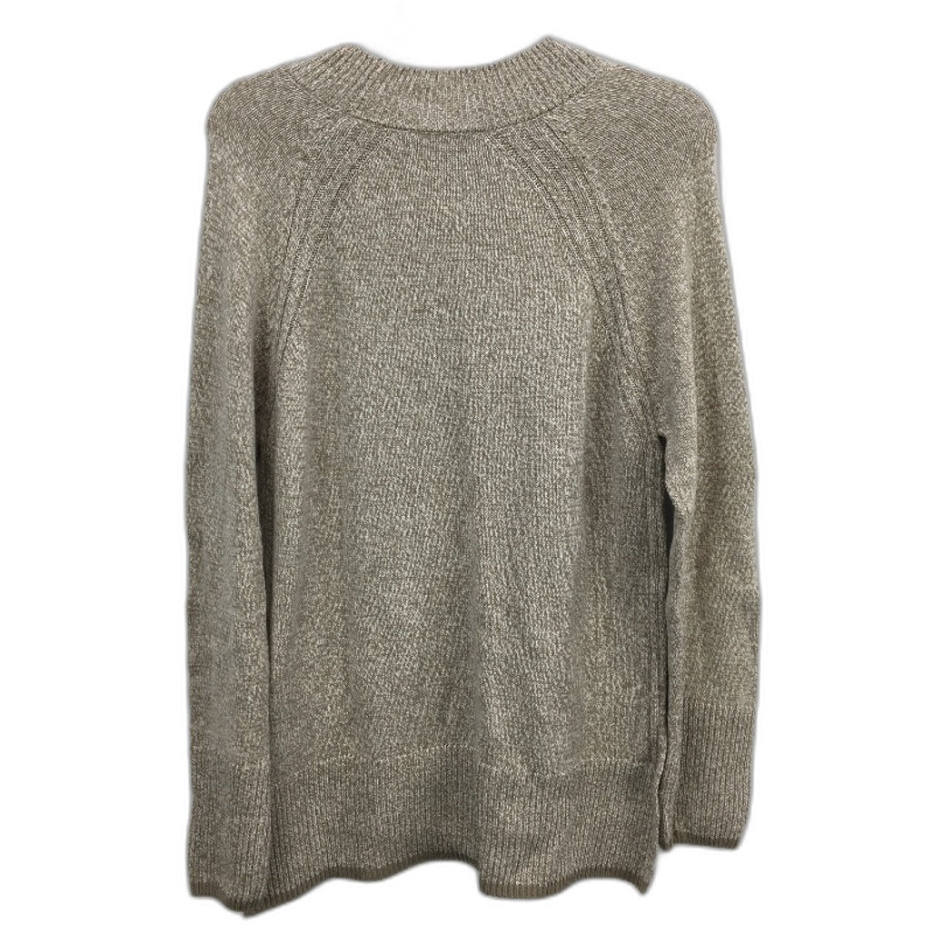 Regatta Stone Ribbed Hem Small Gauge Knit Tableline Jumper Ladies Sz 10 NEW