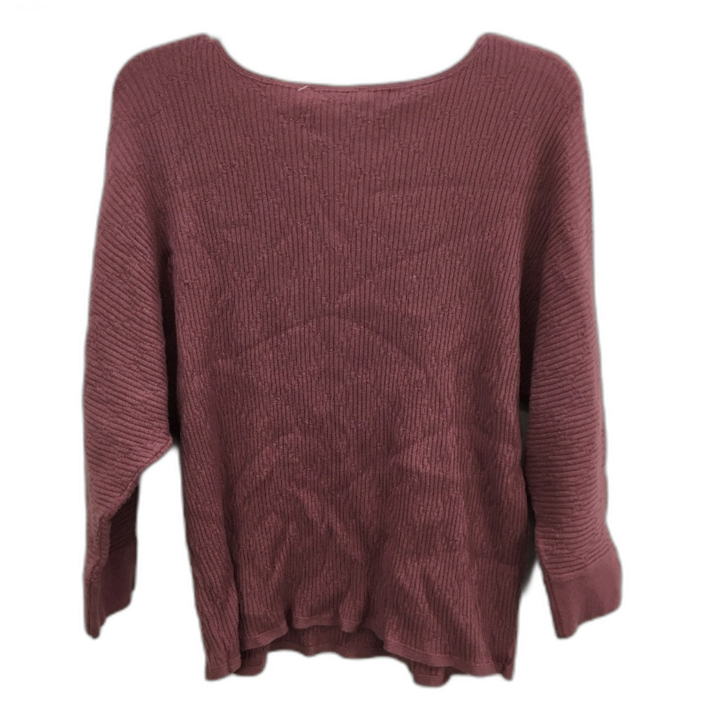 Regatta Rose Pink Textured Soft Touch Mid Length Sleeve Top Ladies Size 10 NEW