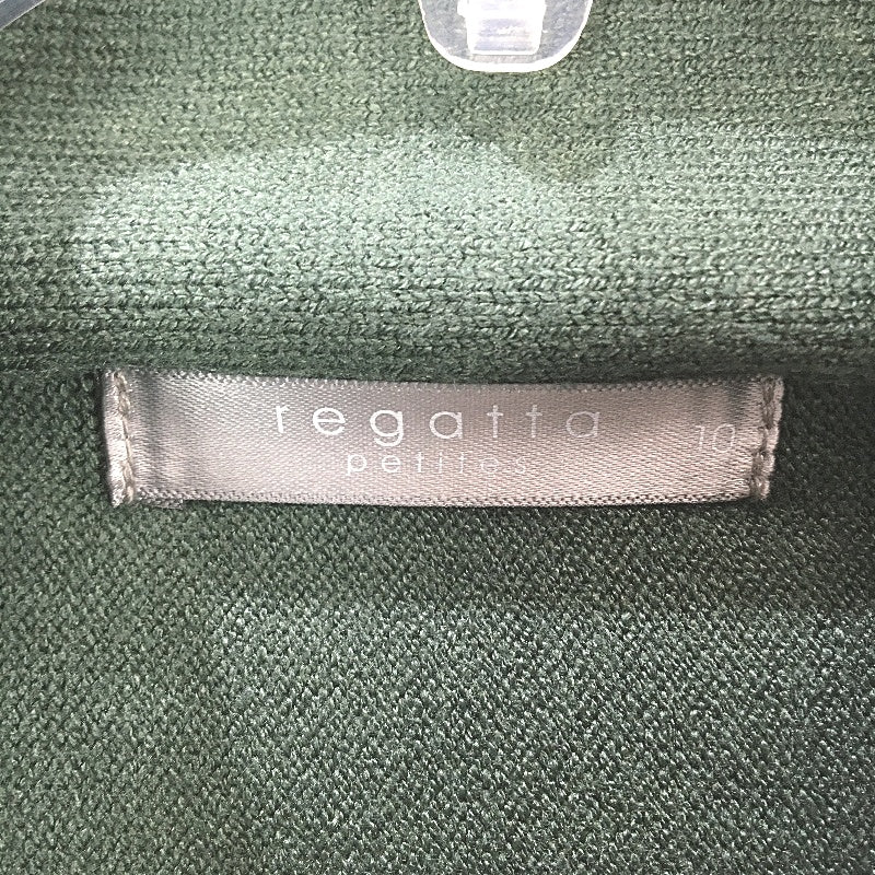 Regatta Green Soft Touch Mid Length Sleeve Turtle Neck Top Ladies Size 10 NEW