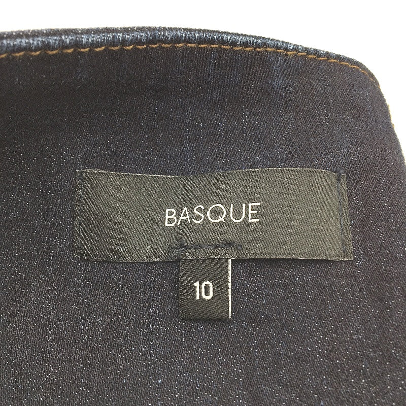 Basque Myer Sample Dark Blue Long Denim ALine Skirt Ladies Size 10 NEW