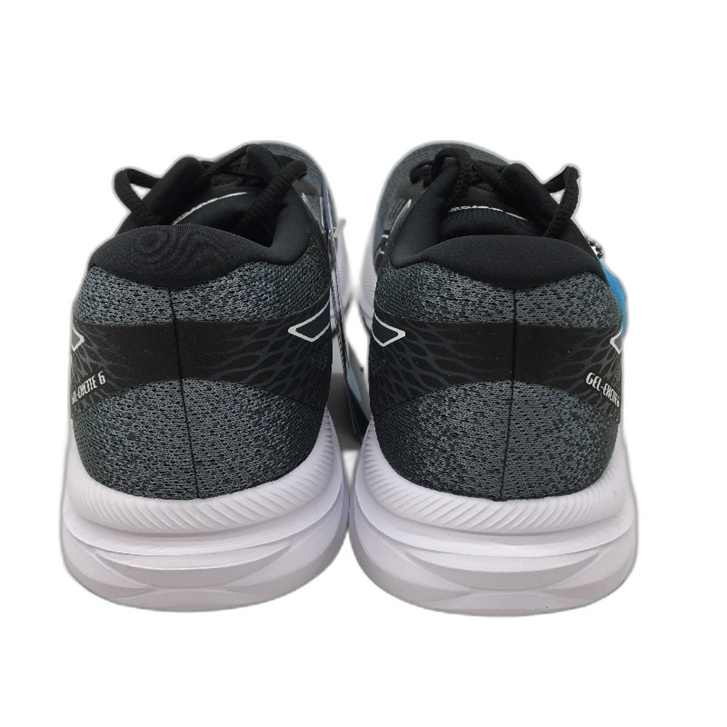 ASICS Gel Excite 6 Twist Black White Running Sneaker Shoes Mens Size US 9.5 NEW