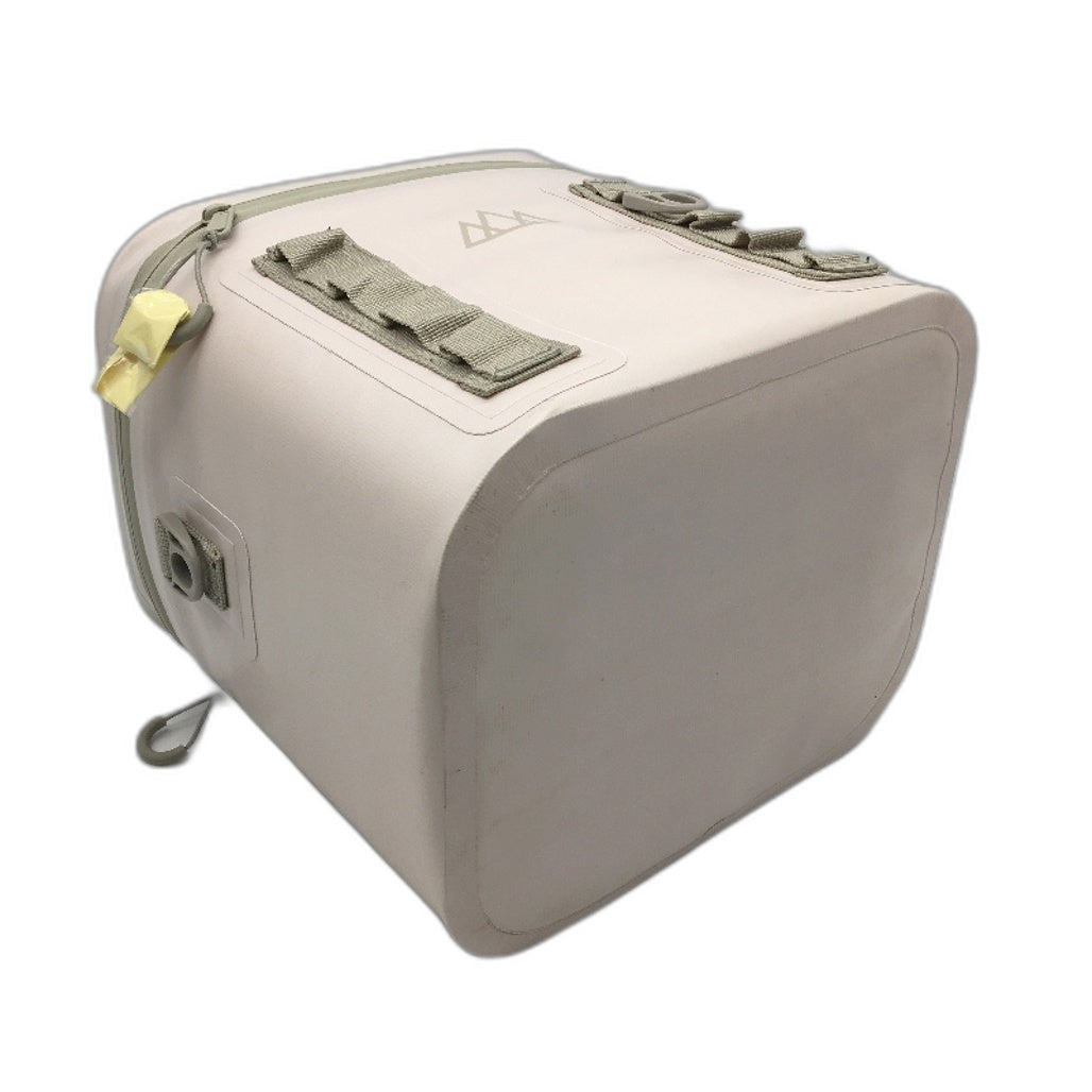 Outdoors Adventurer Water Resistant Insulated Cream 8 Can Cooler Bag & Strap