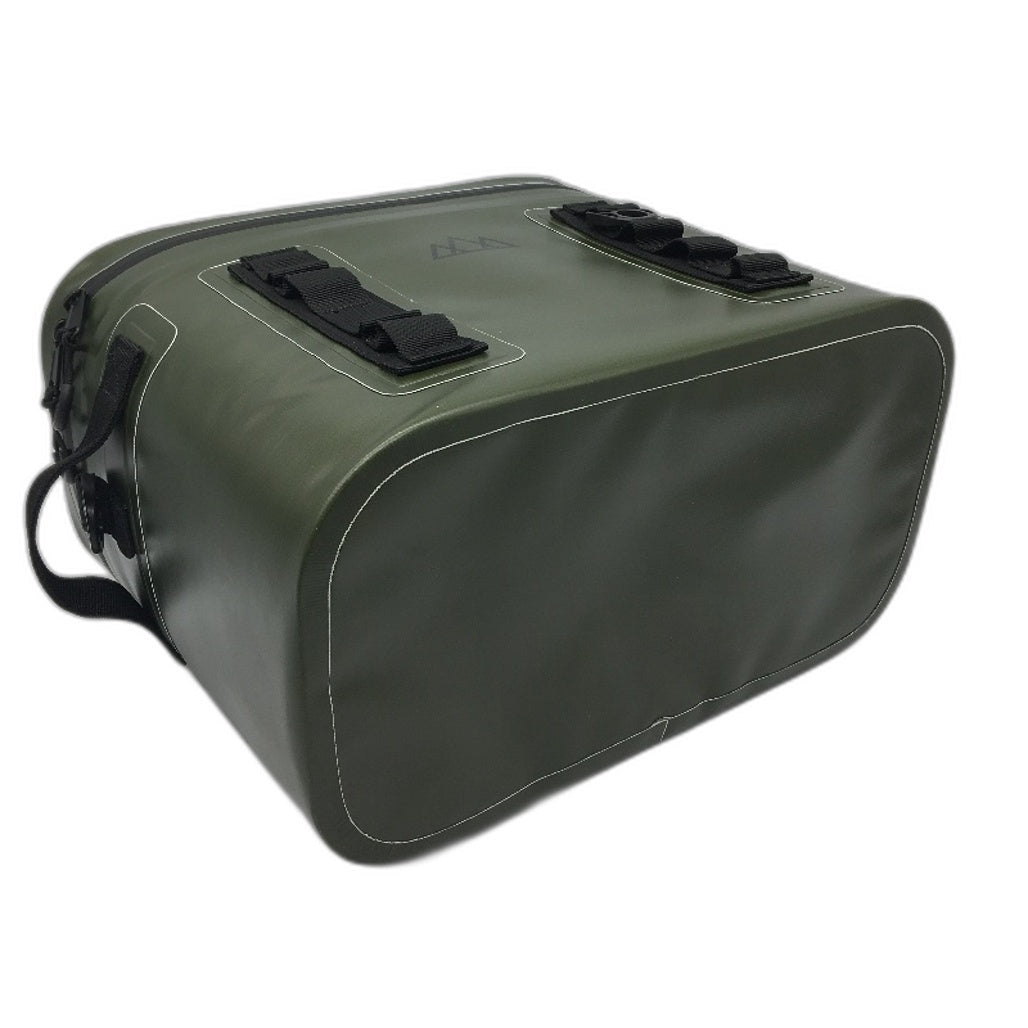 Outdoors Adventurer Water Resistant Insulated Green 12 Can Cooler Bag & Strap