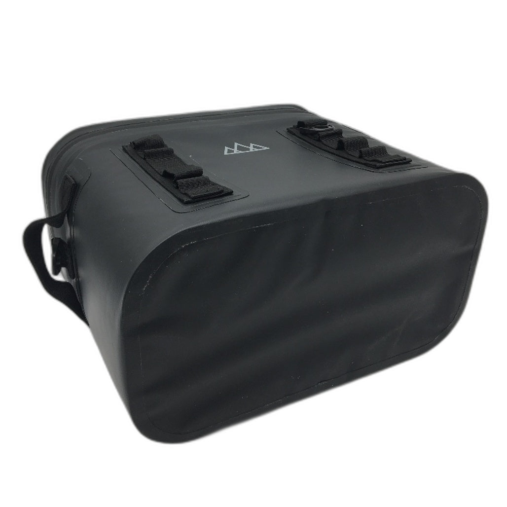 Outdoors Adventurer Water Resistant Insulated Black 12 Can Cooler Bag & Strap
